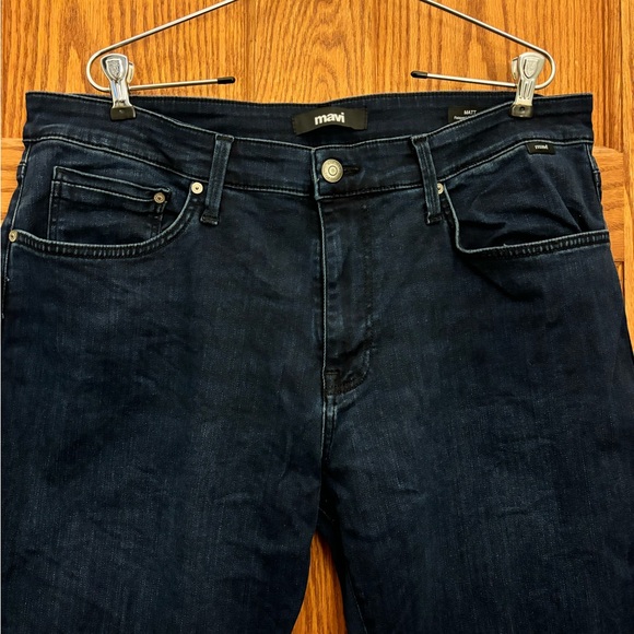Mavi Men's Matt Size W36/L30 Relaxed Straight Leg‎ Fit dark wash jeans - Picture 2 of 7